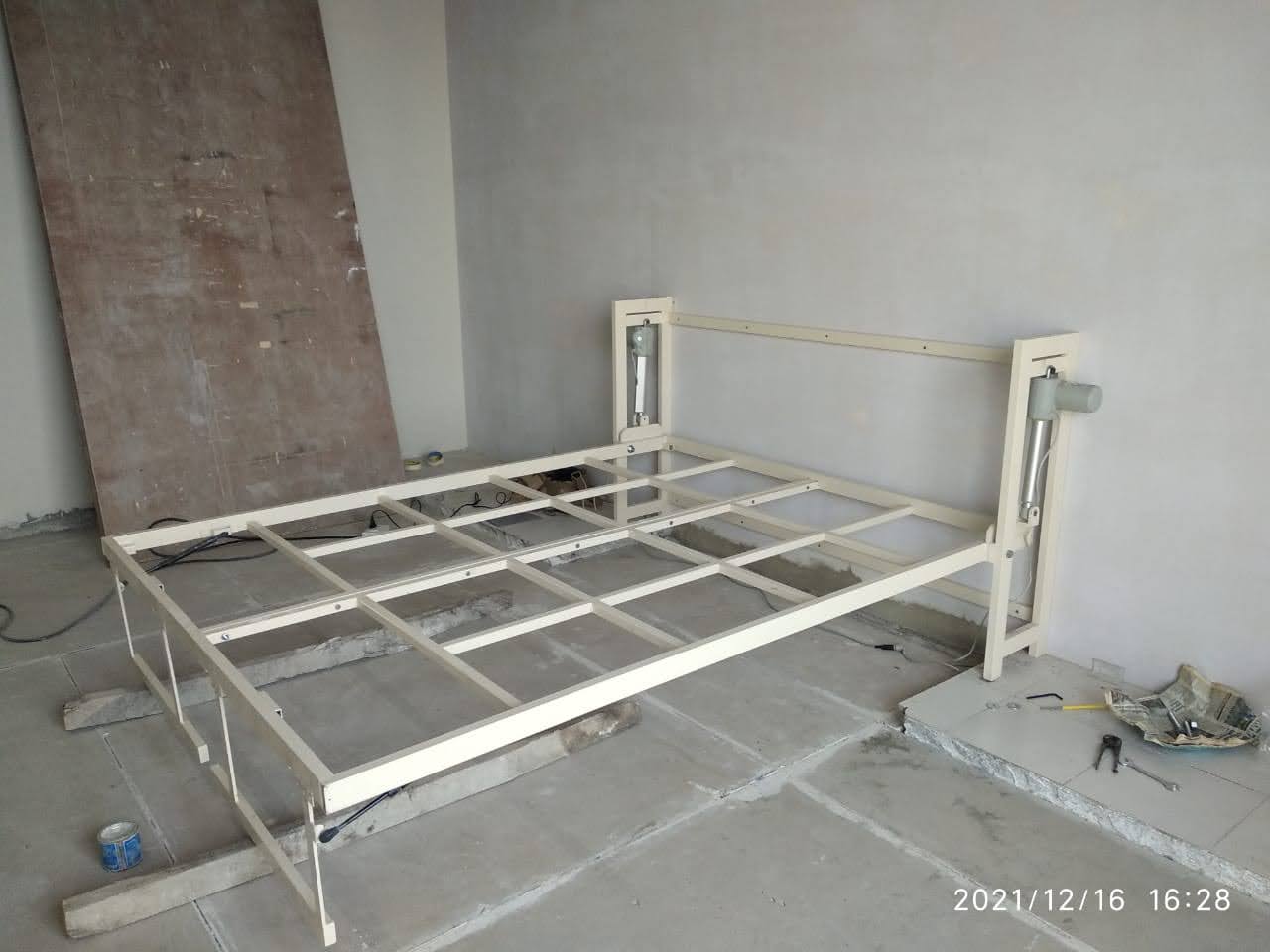 Folding Wall Bed with Motor Remote operated